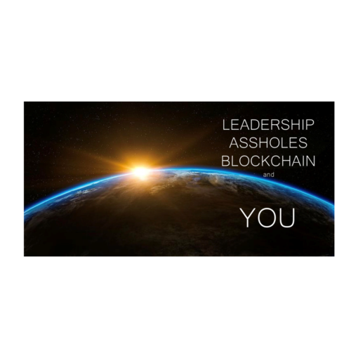 Leadership, Assholes, Blockchain and YOU by Jan Nyholm